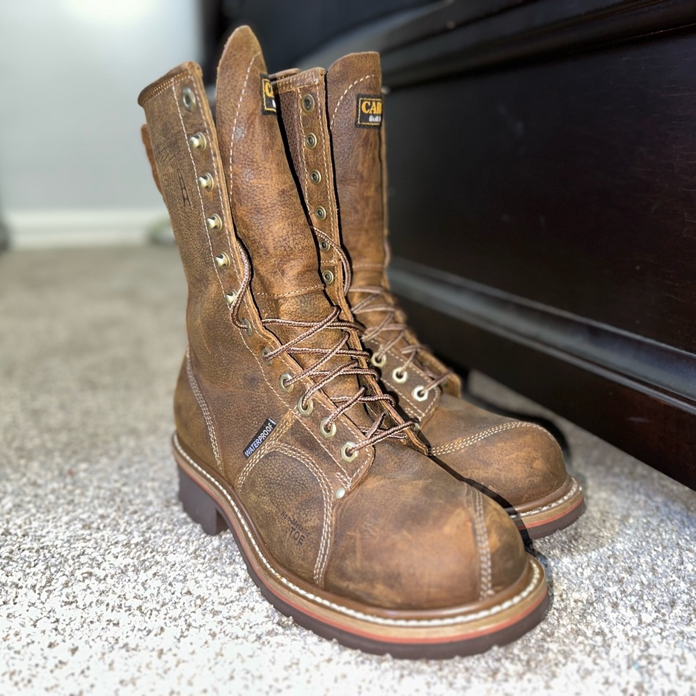 Carolina Men’s 10in lineman boots